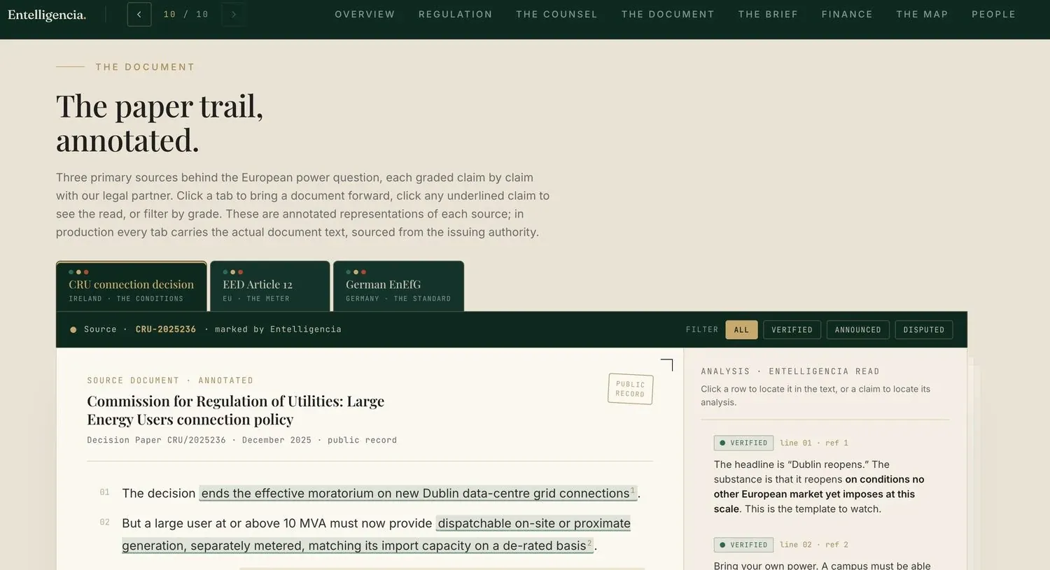 An annotated primary source from the Europe chapter