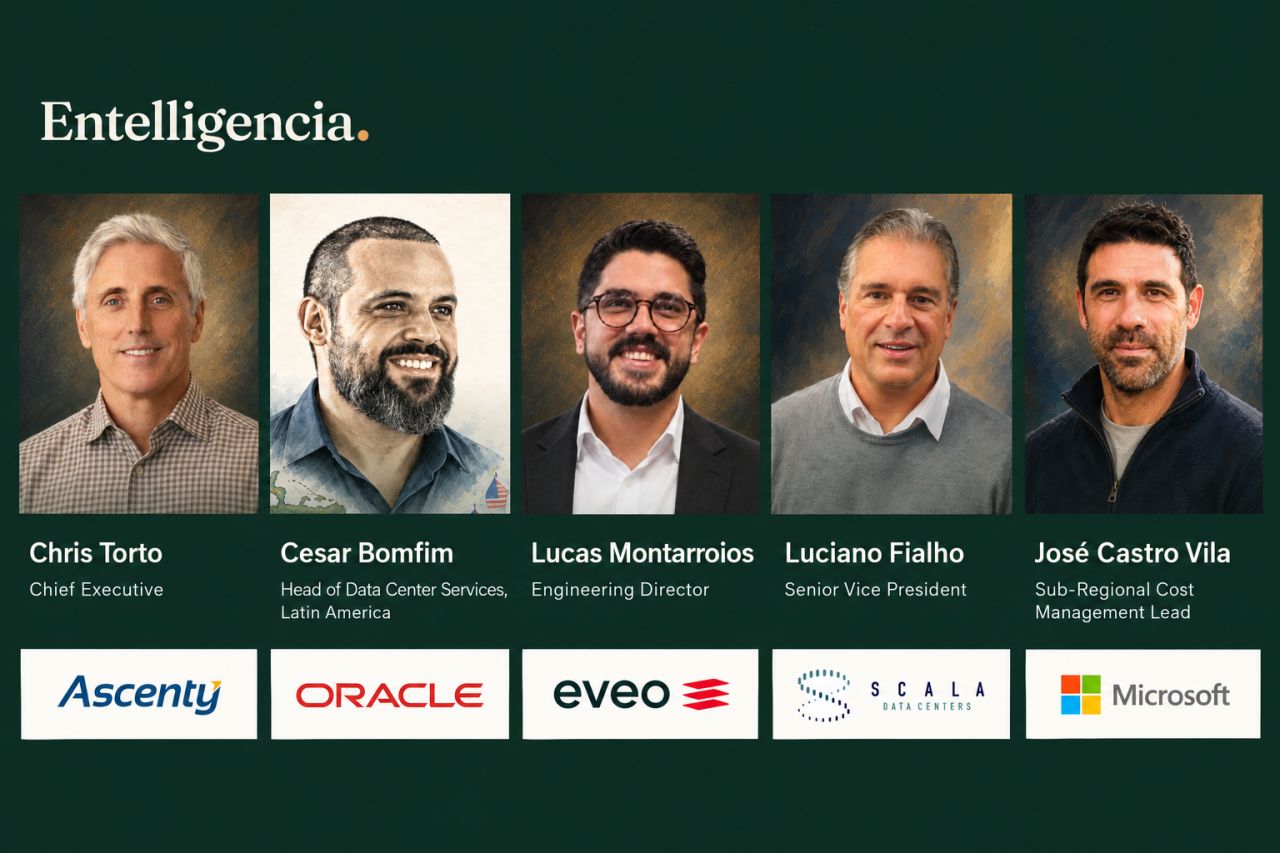 Brazil interview contributors Chris Torto, Cesar Bomfim, Lucas Montarroyos, Luciano Fialho and José Castro Vila, with their companies