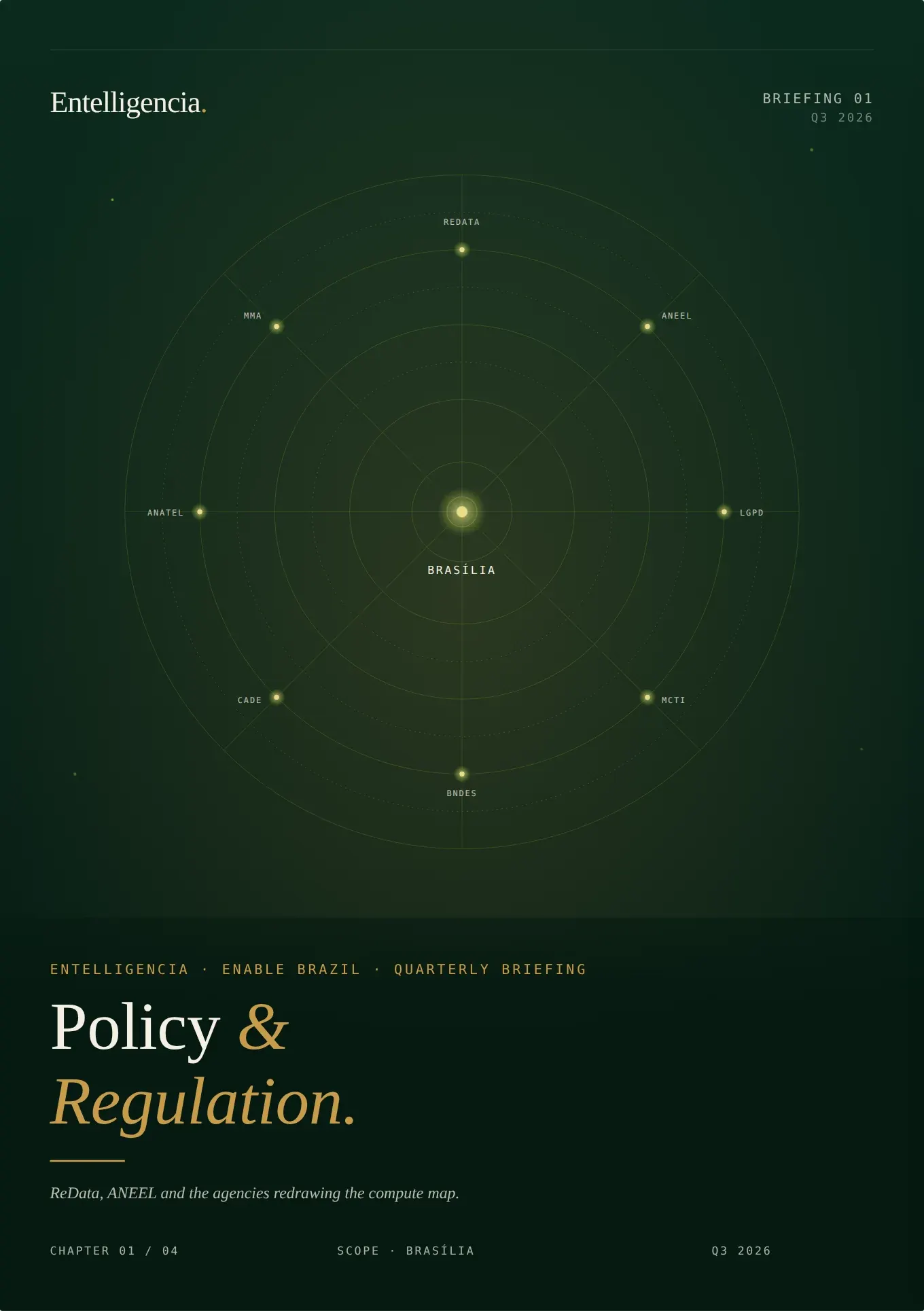 Enable Brazil first briefing cover: Policy and Regulation